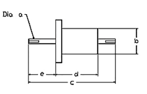 Specs Solid Shaft CF Flange