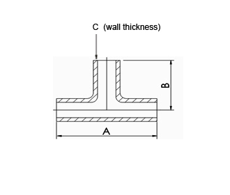 Specs Butt Weld Equal Tee