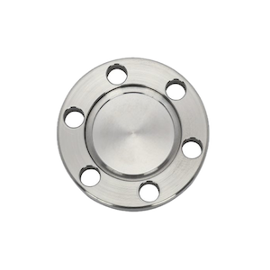 CF Blank Flange, Non-Rotatable, Tapped