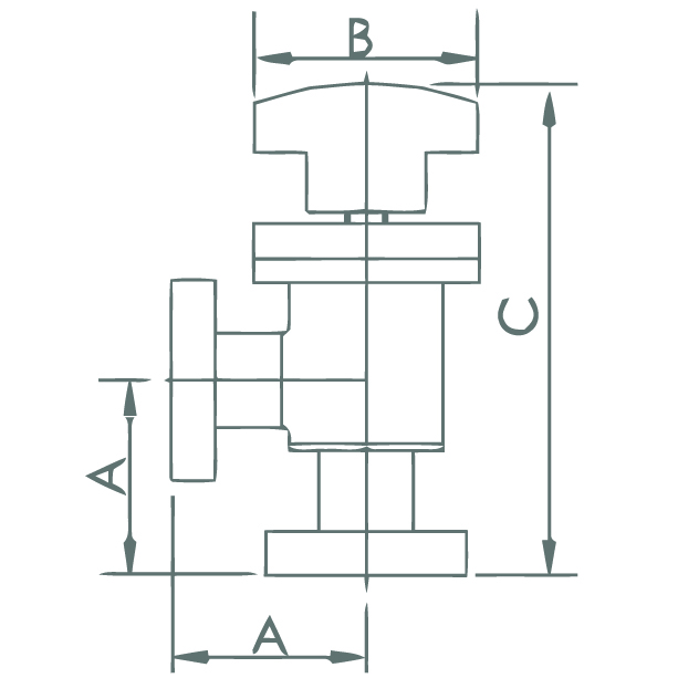 Specs CF Manual Angle Poppet Valve