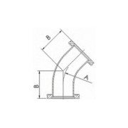 Specs ISO 45 Degree Elbow