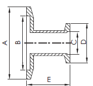 Specs KF Straight Reducer