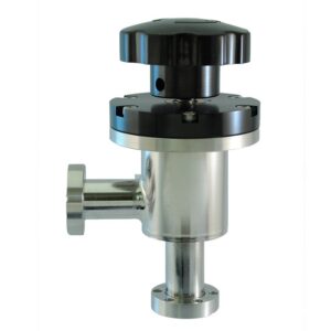 UHV Manual Angle Poppet Valve