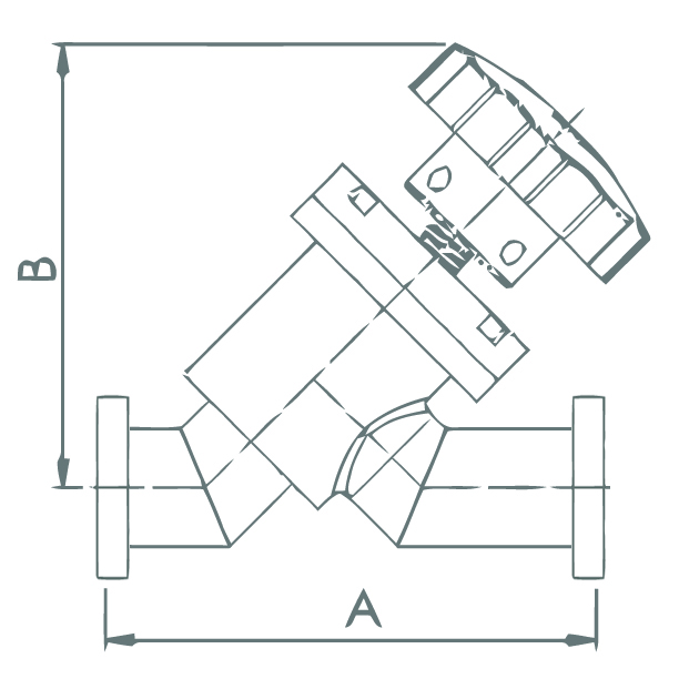 Specs UHV Manual In-Line Poppet Valve