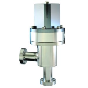 UHV Pneumatic Angle Poppet Valve